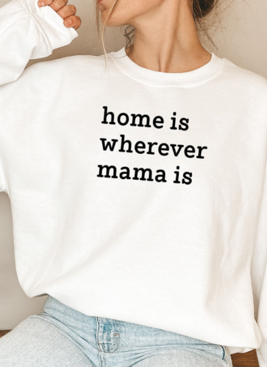 (image for) Home Is Wherever Mama Is Sweat Shirt